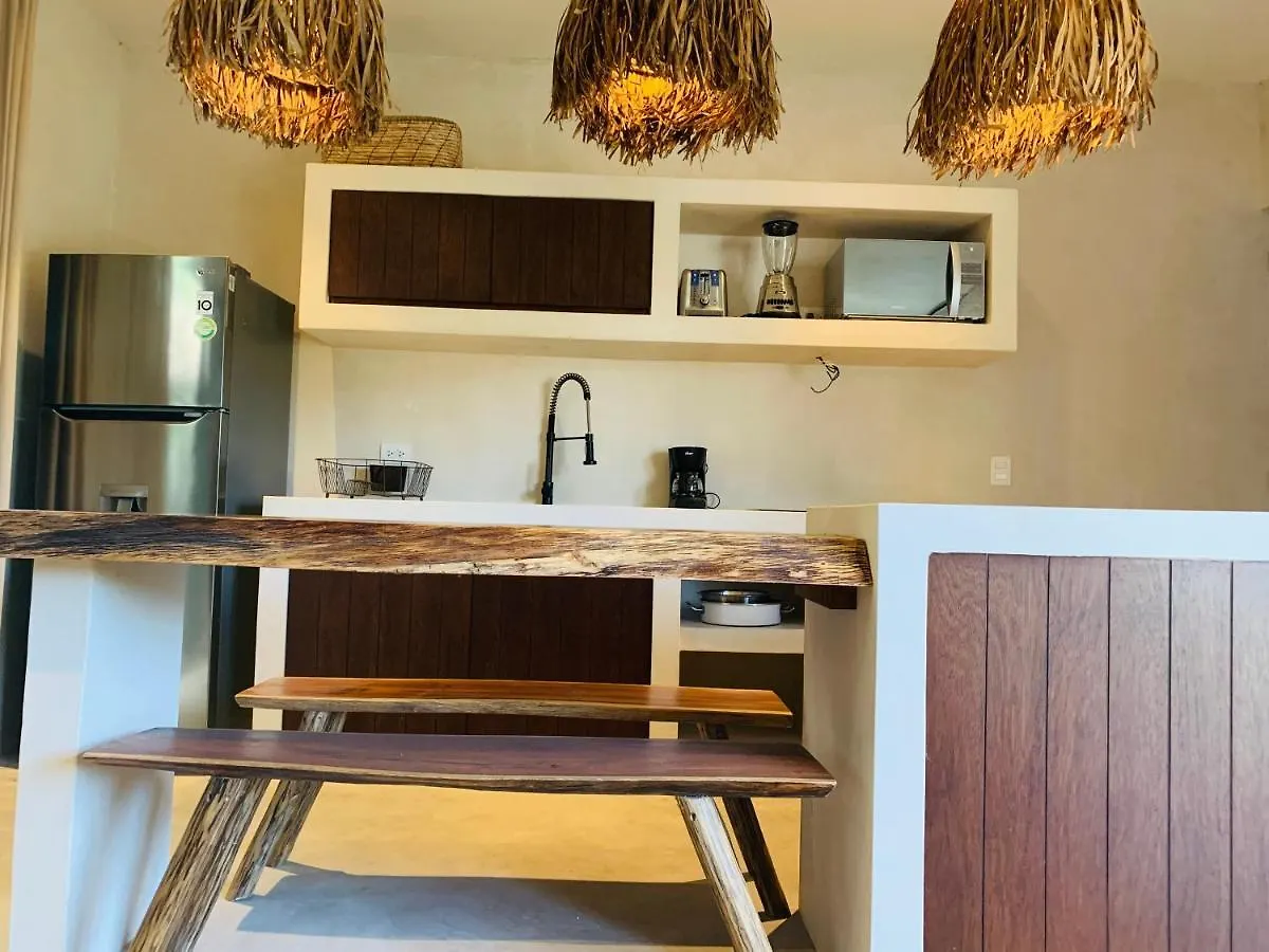 Vida Boho Apart 16 With Special Fee To Access Hotel Bardo Tulum Apartment