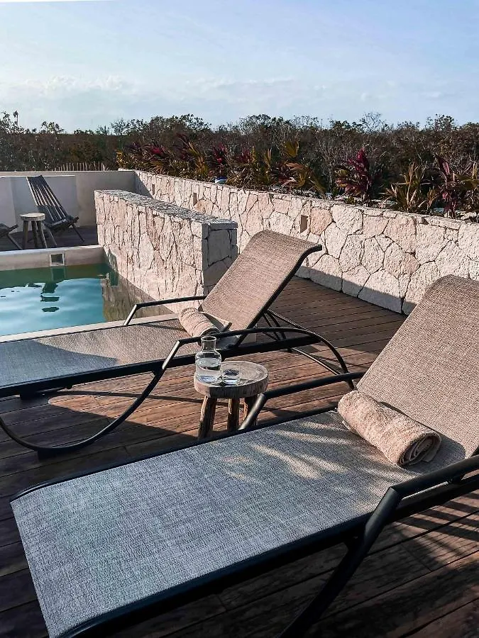 Vida Boho Apart 16 With Special Fee To Access Hotel Bardo Tulum Apartment